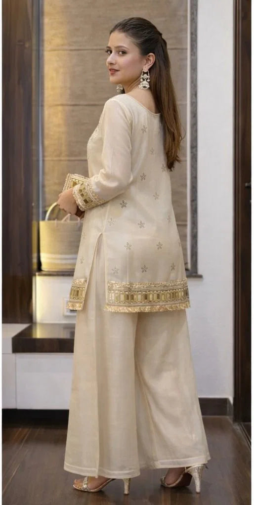 Women traditional silk suit dress party wear ethnic style dresses