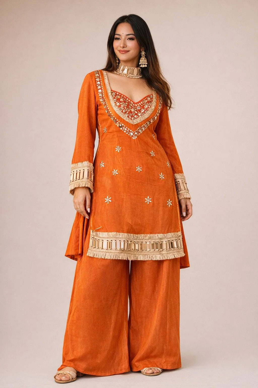 Women traditional silk suit dress party wear ethnic style dresses
