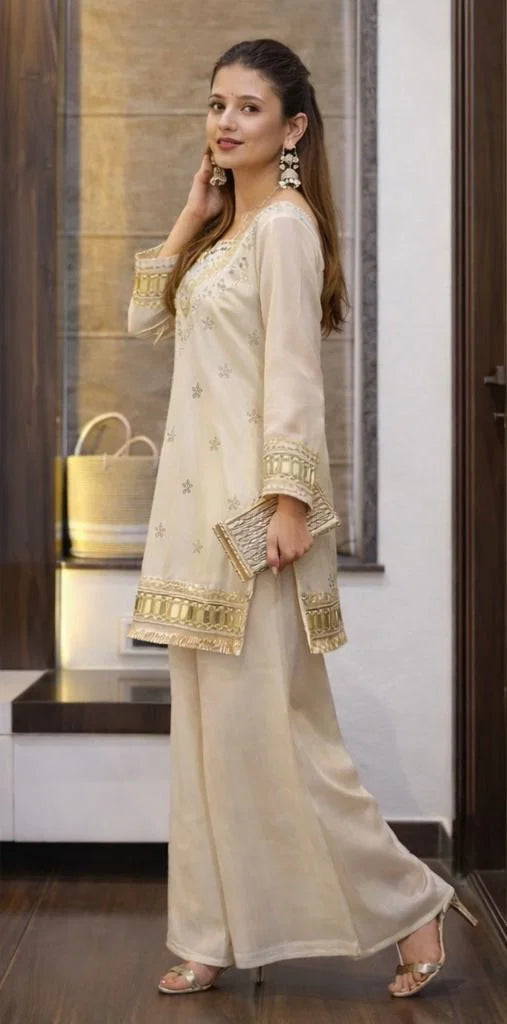 Women traditional silk suit dress party wear ethnic style dresses