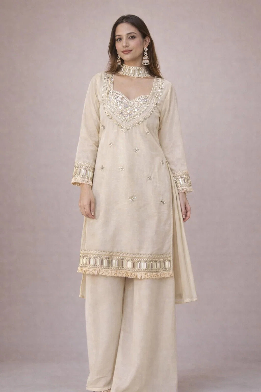 Women traditional silk suit dress party wear ethnic style dresses