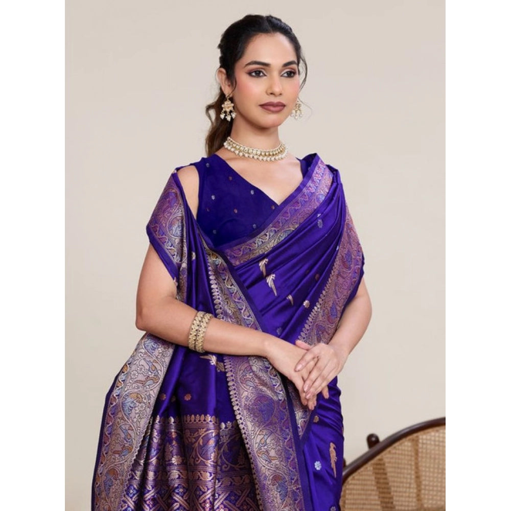 Women traditional jacquard woven saree for wedding, festivals and events women clothing