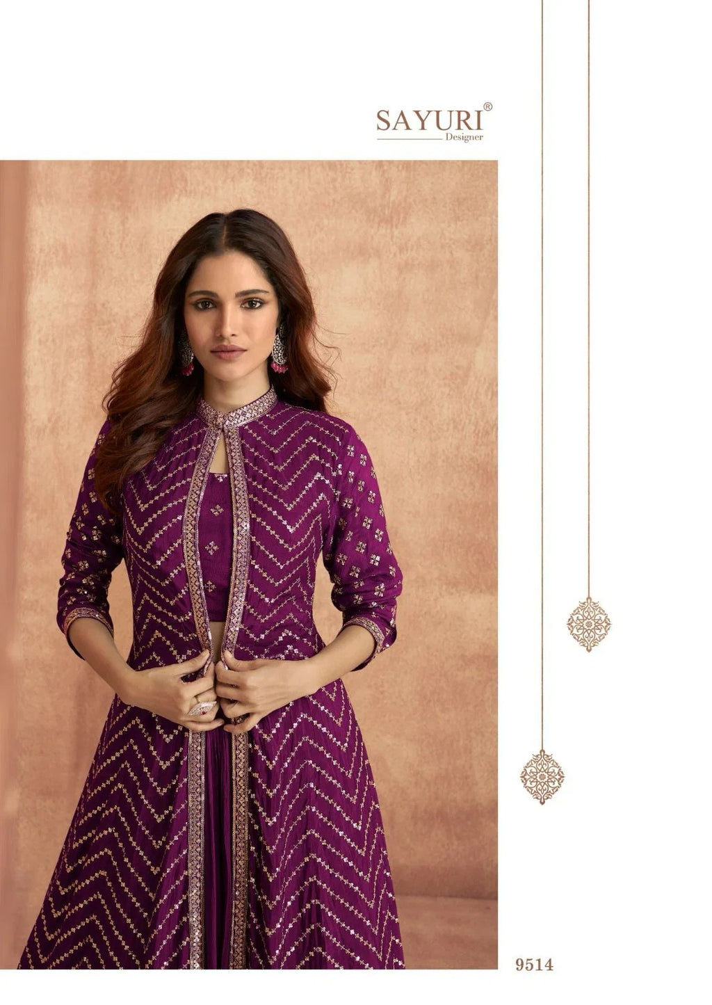 Women traditional Indian long skirt with jacket wedding dresses
