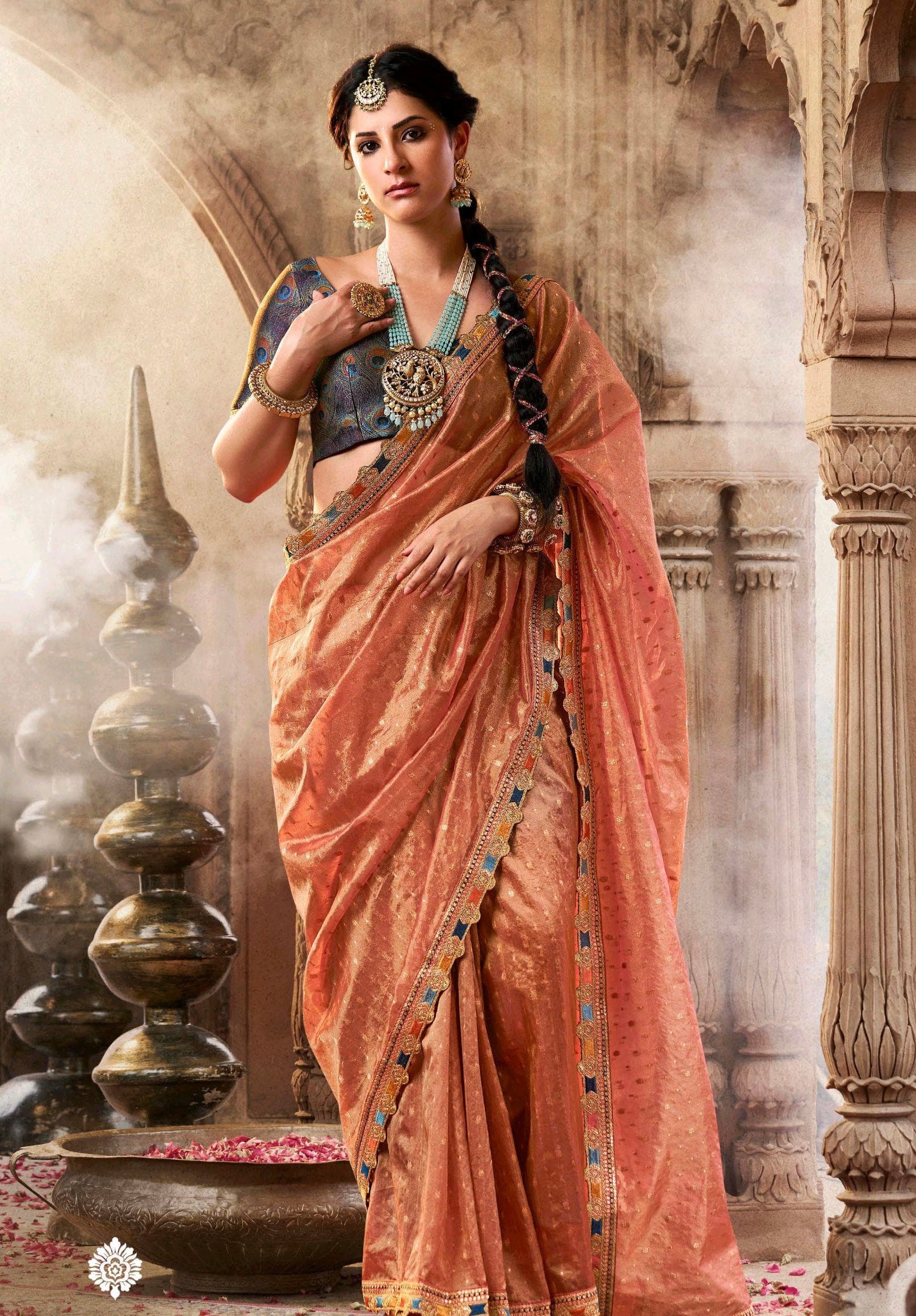 Women traditional Indian saree dress wedding and festival clothing
